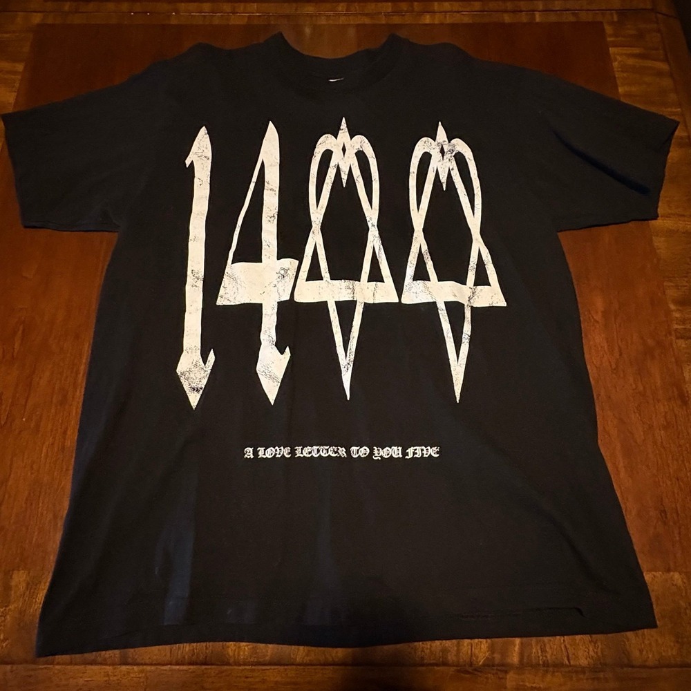 Trippie Redd "A Love Letter To You" 1400 Rap T-Shirt XL Black Hip Hop Merch